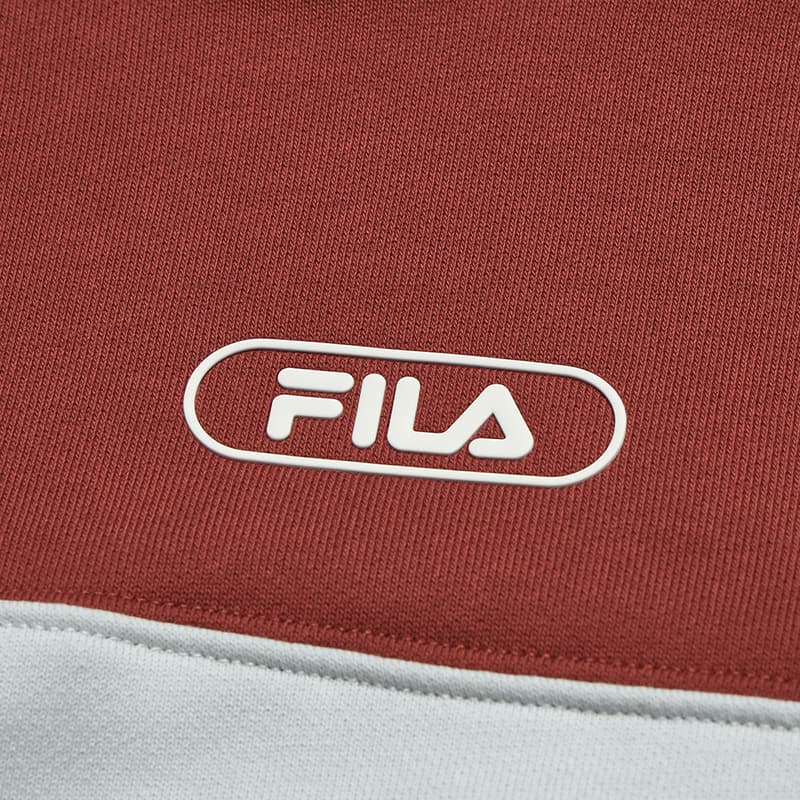 FILA ORIGINALE Sweatshirt Men's Algal Bloom Red F11M549211FRD