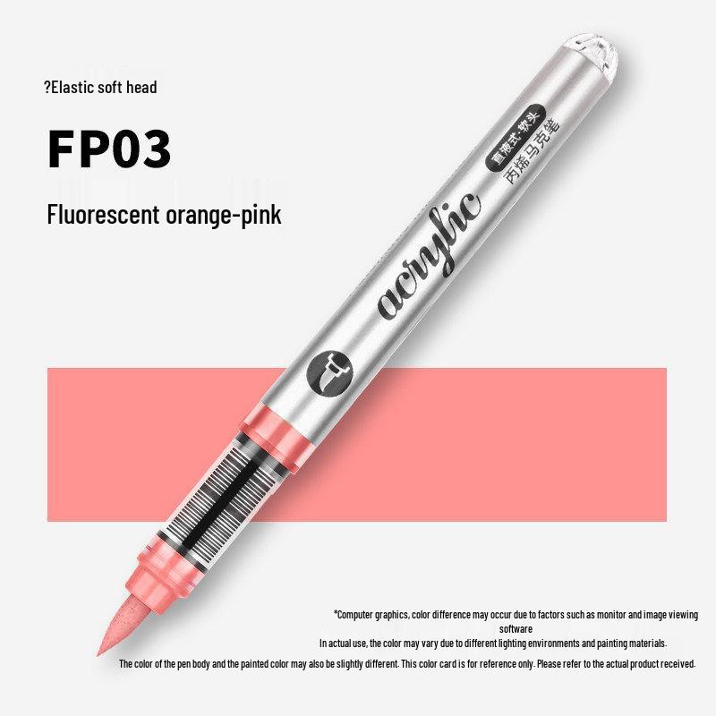 60-Color Soft Tip Acrylic Markers, Opaque & Layerable for Art Students, Watercolor Pens