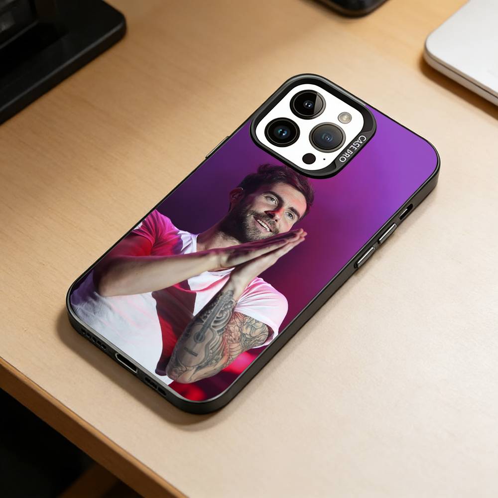 Чехол для телефона M-Maroon 5 для iPhone 17,16,15,14,13,12,11 Plus,Pro Max,XS, Цветной Серебристый Черный Чехол
