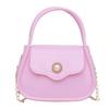 Fashionable Casual Handheld Small Square Bag 2024 Spring Popular New Simple Single Shoulder Diagonal Commuter Women's Bag