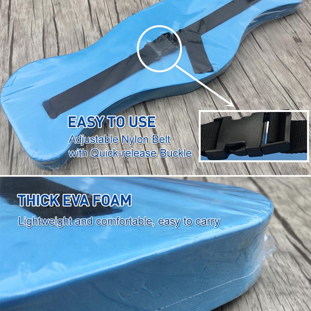 Плавающий плавучий пояс из пены EVA, регулируемый безопасный плавучий пояс для начинающих плавать