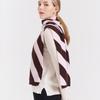 DAL Bicolor Cashmere Muffler Pink Brown