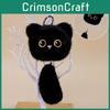 Siamese Plush Tail Keychain Pendant Bag Decor For Kids And Enthusiasts Animal