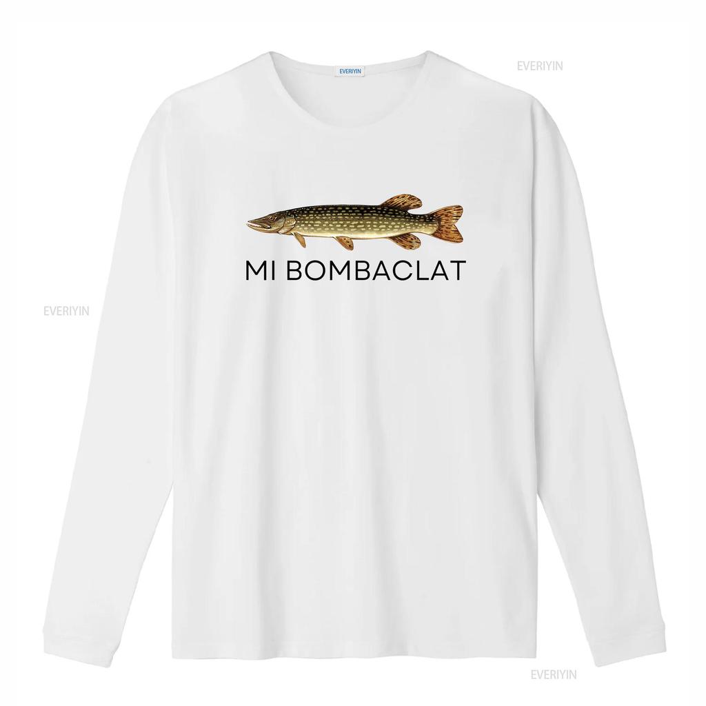 MI Bombaclat Funny Oddly Specific Fish Meme T Shirt vintage Washed Top For Everyday Wear Versatile homme Unisex Slightly