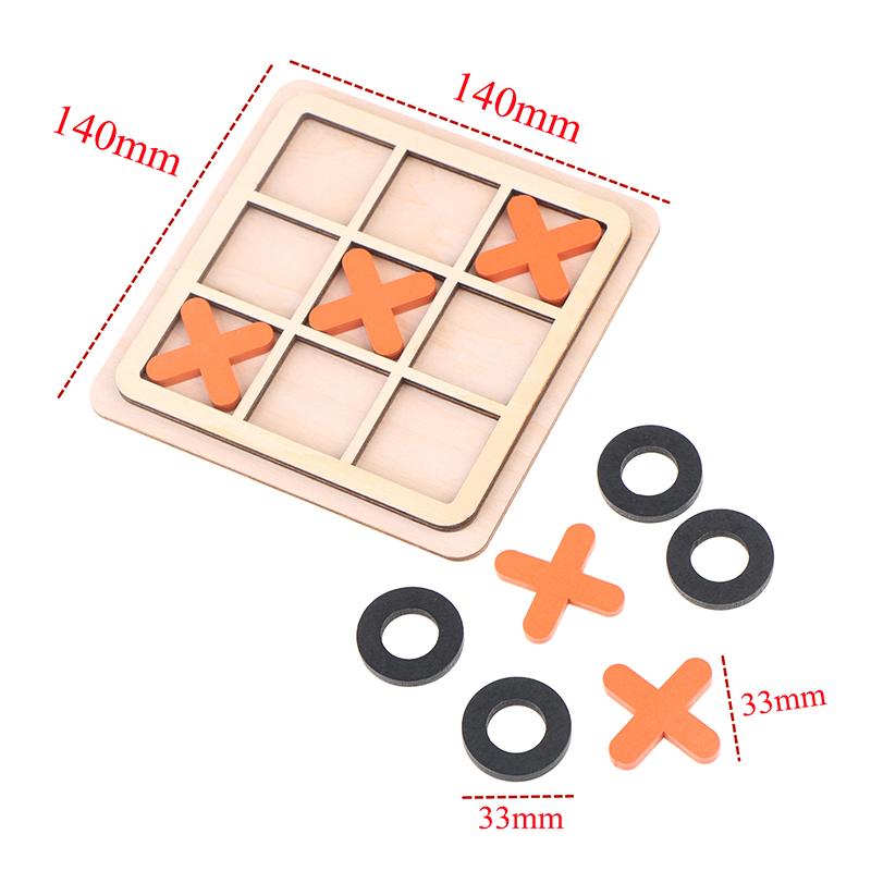 Xo Wood Board Game Toy Игра для взаимодействия родителей и детей Игра-головоломка Игрушки