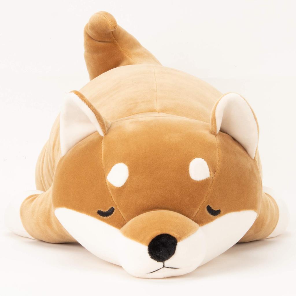 LIV HEART Body Pillow Premium Nemunemu Animals Shiba Inu Kotaro L Size Length Approximately Fluffy Chewy Stuffed Animal Pillow Gift (Total 73cm)