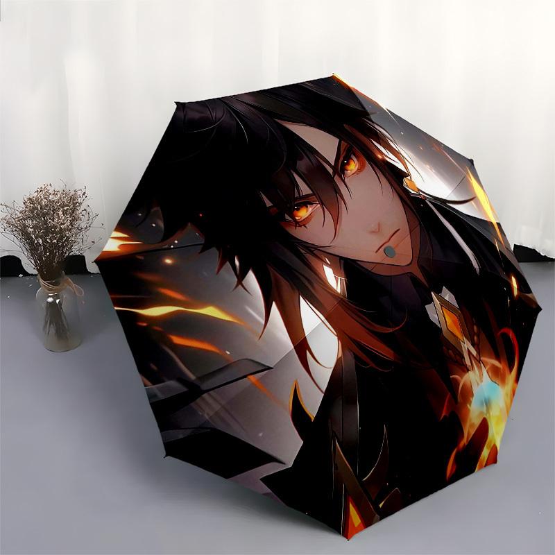 Magical, Character Automatic Opening and Closing, 8 rib Structure Portable Umbrella, Suitable for Men and Women in All Seasons Perfect Gift