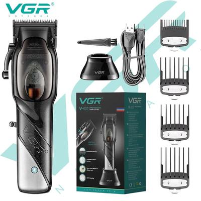 Перезаряжаемая электрическая машинка для стрижки волос из нержавеющей стали, бритва, градиентная тонкая стрижка с базой, бытовая электрическая бритва, перезаряжаемая, двойного назначения