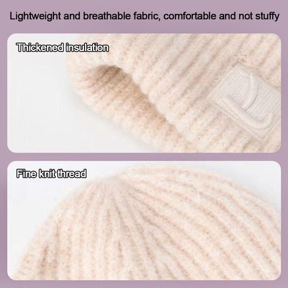 Вязаные шапки однотонные утепленные шапки женские модные вязаные шапки женские