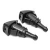 2Pcs Car Front Windshield Water Spray Wiper Nozzle Hood Liquid Spout 5160308AA Replacement Accessories