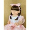 55 CM Reborn Doll Girl Dolls Toy Full Silicone Body Realistic Newborn Princess Toddler Waterproof For Children Birthday Gift
