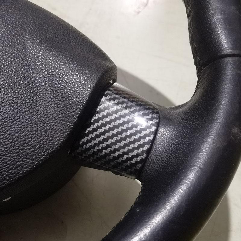 3PSC/блестящий чехол на руль, декоративная нашивка на руль для Ford Focus2 3 MK3 2005-2014 2006 2009 2010