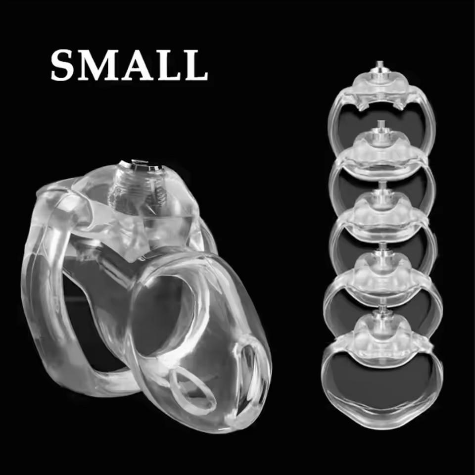 High-quality HT V5 Chastity Cage Male Click Lock Penis Ring Device/Belt Chastity Inescapable Extreme Sex Toys for Men Gay 18+