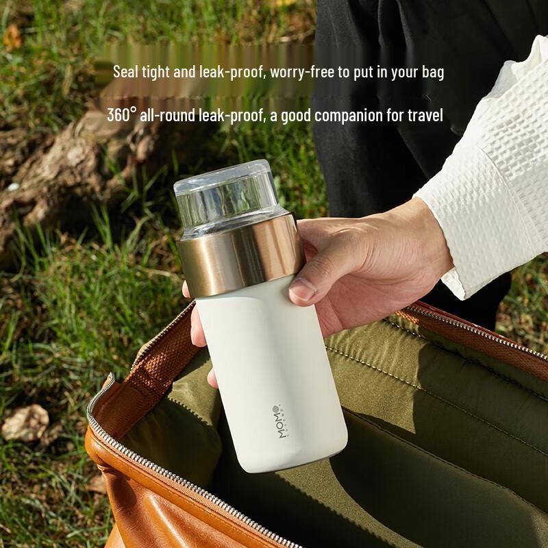 MOMOCONCEPT Portable Tea Infuser Insulated Bottle
