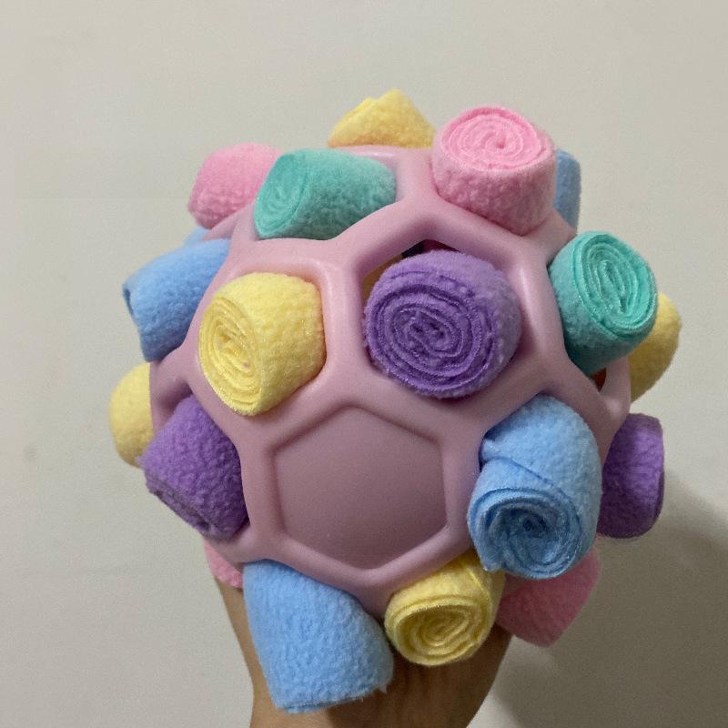 «Игрушка для собак Blast Ball»: Интерактивная резиновая головоломка «Нюхай и найди еду»