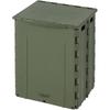 Captain Stag Uw 1527 [oricon Folding Container Folding Container Storage Box Toy Box Trash Can With Handle Hole Olive]