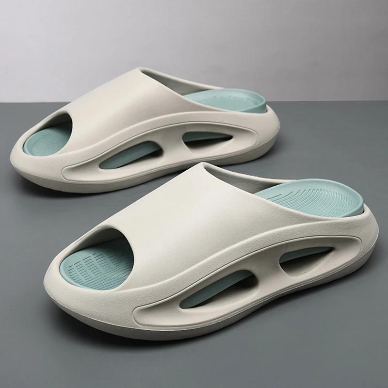 Summer Slippers for Men EVA Soft Bottom Slippers Indoor House Slides Flat Sandals Outdoor Beach Shoes News 2025 Products Male