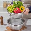 KOBACH Stainless Steel Mixing Bowl and Colander 4-Piece Set
