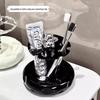 Керамическая подставка для зубной щетки и пасты для туалетного столика