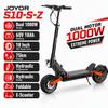JOYOR S10-S-Z Dual 1000W Motor Electric Scooter 60V 18Ah Battery 10" Off-Road Tires 75km Range Hydraulic Suspension Brake Foldable E-Scooter