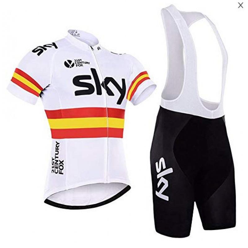 Summer Outdoor Cycling Suit Tour de France Cycling Suit Short Sleeve Suit Men's Road Bike Mountain Bike Cycling Shirt Breathable