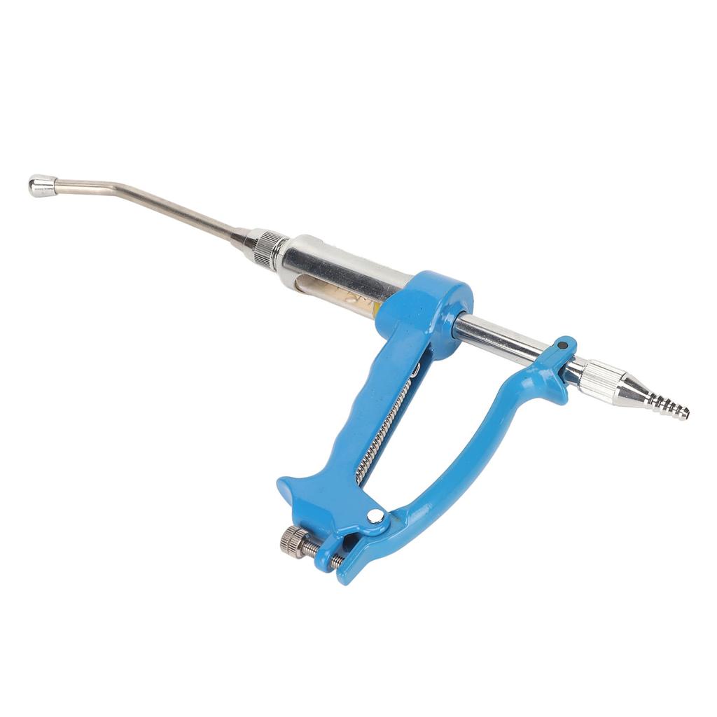 Ветеринарный непрерывный шприц с регулируемой дозой, многоразовый безопасный инжектор для скота, овец, коз, собак