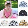 Cotton Soft Newborn Baby Knot Beanies Girls Sleep Caps Baby Hat Baby Turban Cap Elastic