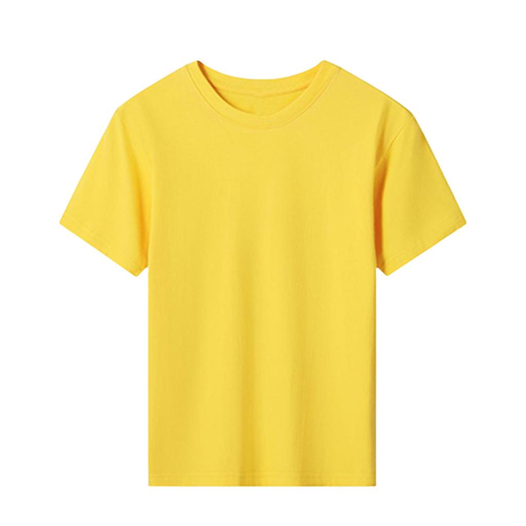 Детская футболка, свободный повседневный свитер с круглым вырезом и принтом, короткий рукав, футболка, топ