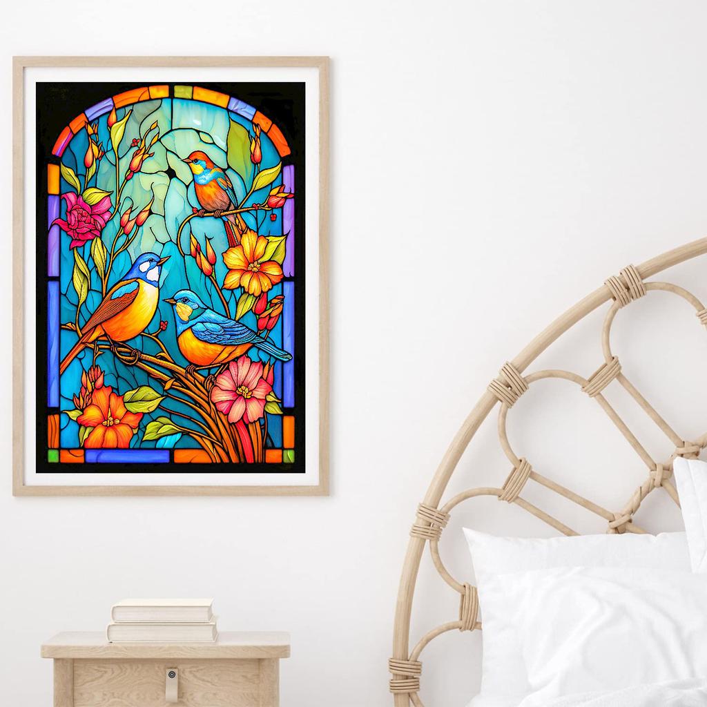 5D DIY Алмазная картина Маяк Колибри Стекло Картина Алмазная вышивка Набор для вышивки крестом Полный горный хрусталь Мозаика Украшение дома