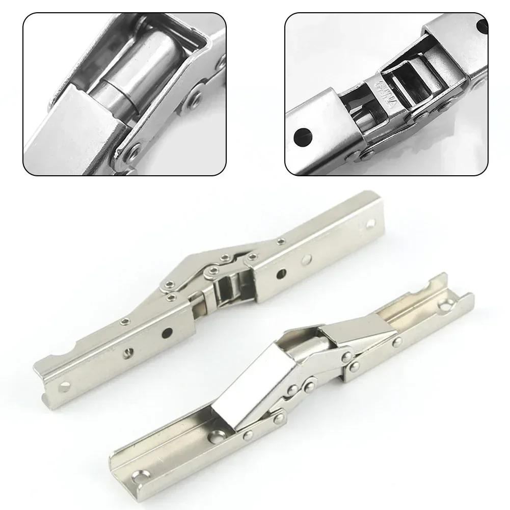 2 шт. 90-градусные самоблокирующиеся складные петли для ножек стола, кронштейн для стула, складывающиеся на 180°, пружинные петли, фурнитура для углового соединения мебели