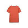 Timberland Round Neck Embroidered Slim Fit Short Sleeve T-Shirt Men Tops Orange A2EKJ-EG6