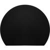 MUAMUA Cutting Board, Black Elastomer, Dishwasher Safe, Non-Slip, Round, Rubber, High-Quality, Heat-Resistant, Lightweight, Antibacterial, Double-Side