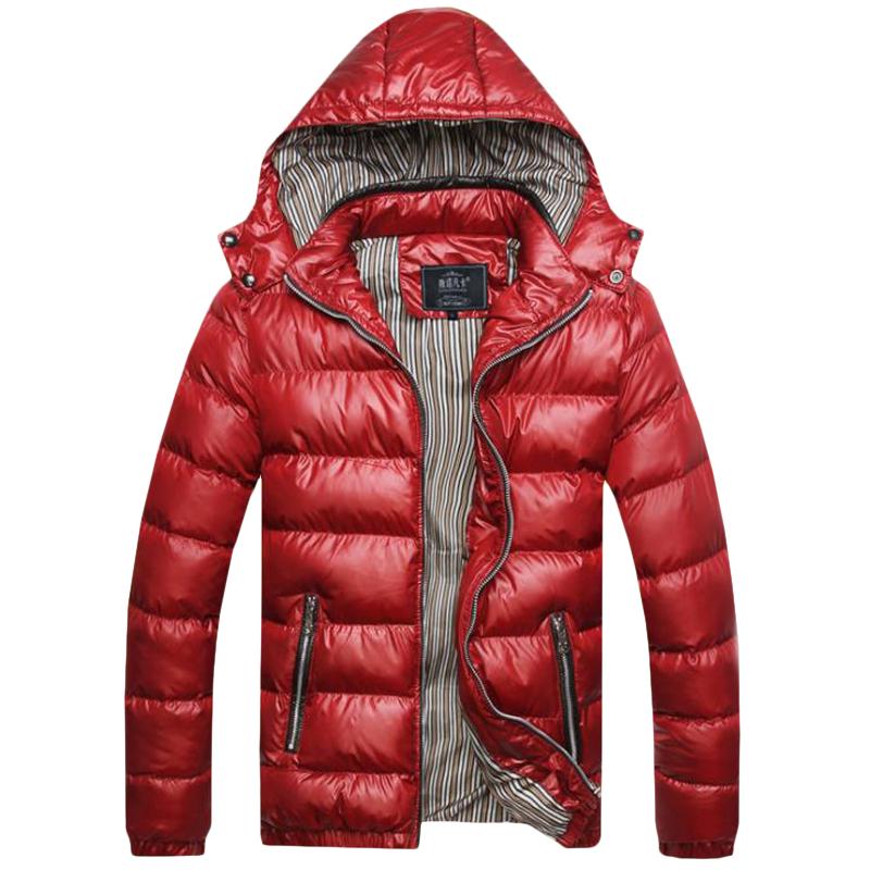 Мужские пуховики, парка с капюшоном, зимнее пальто, мужская теплая куртка с длинным рукавом, повседневная молния