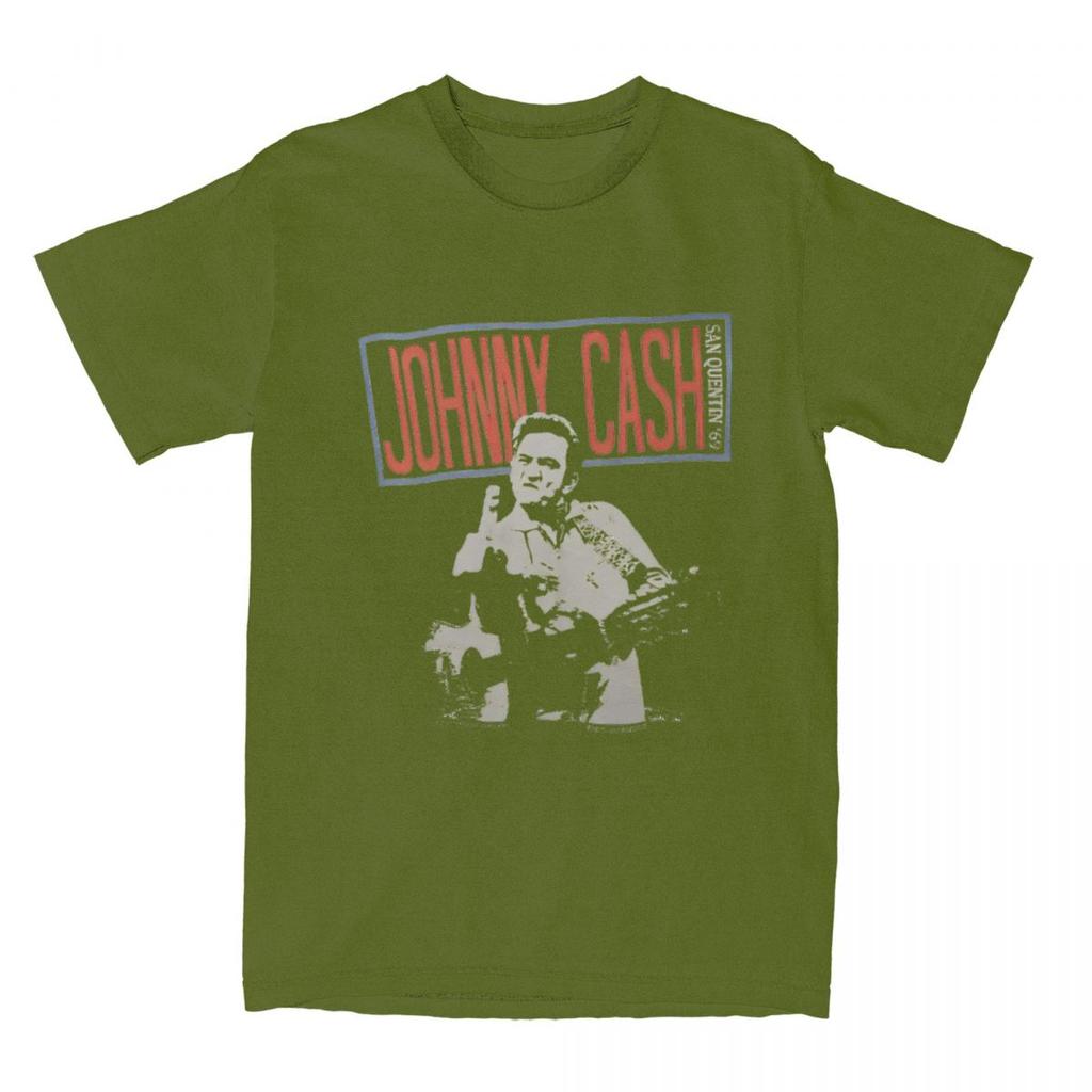 Novelty Johnny Cash Summer Time With You T-Shirts Men Women 100% Cotton Tee Shirt Gift Idea Clothing