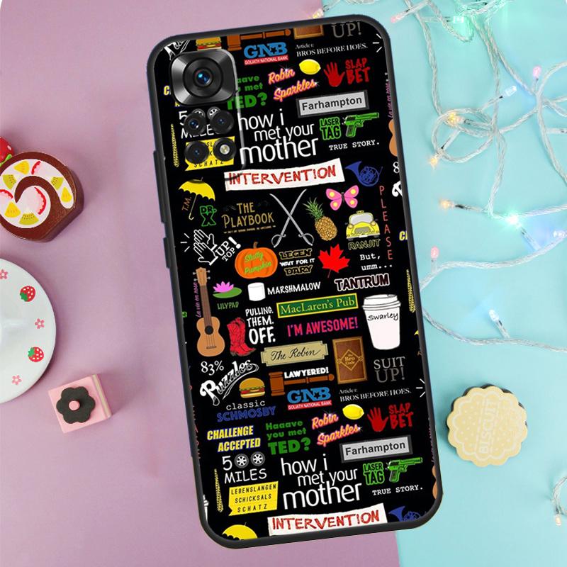 How I Met Your Mother Himym Phone Case For Xiaomi Redmi 10 10C 12C 9C 9T Note 11 Pro 11S 10 Pro 10S 12 8 9 Pro 9S Funda