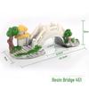 Aquarium Resin Fish Tank Decorations - Bridge Design for Tropical Fish