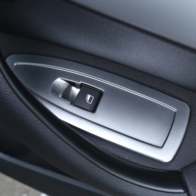 Переключатель окна автомобиля, подъемная панель, кнопка, рамка, накладка, наклейки, украшения, аксессуары для интерьера для BMW X1 F48 F49 X2 F39 2016-22