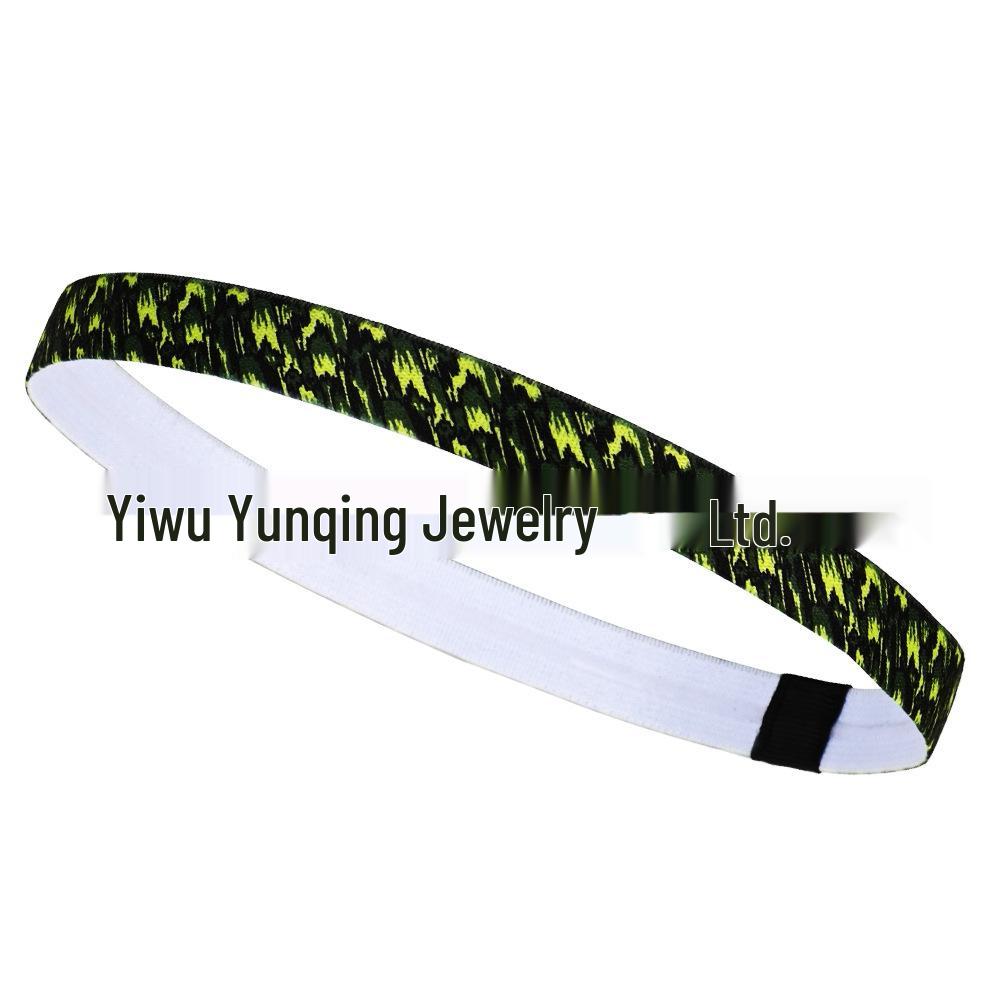 Women's Non-Slip Silicone Yoga Headband - Breathable, Sweat-Wicking, Elastic Hairband
