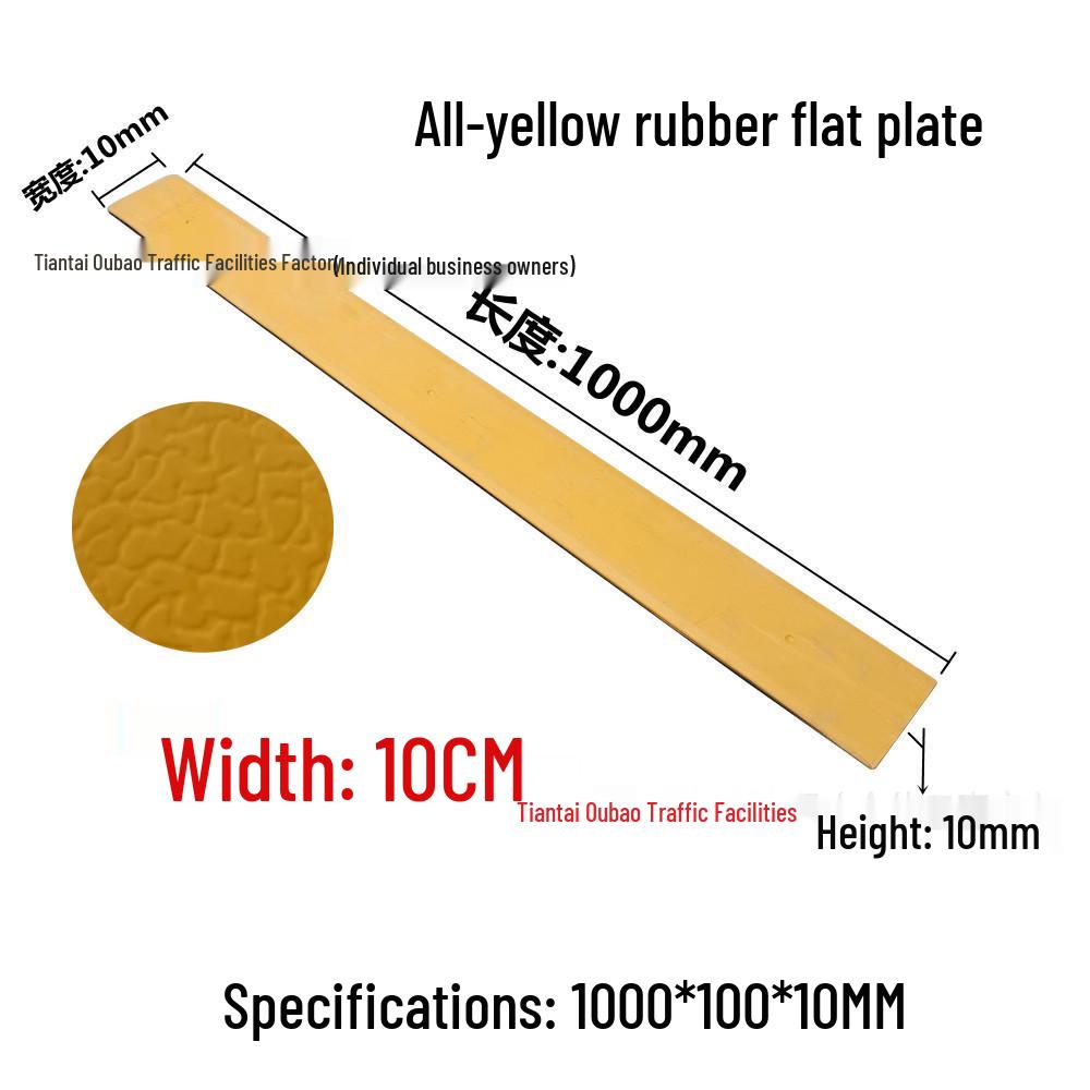 Немоторизованная полоса Мини-лежачий полицейский и Противоскользящая полоса для велосипедов и пешеходов