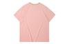 Li Ning Sports Fashion Collection T Shirts Women's Misty Rose Pink Crew Neck Moderate Straight Fit AHSQ246-1