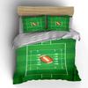 Football field and ball. Bedding sets Duvet cover sets Duvet covers Pillowcases(1*Duvet Cover 2*Pillowcases without duvet insert)