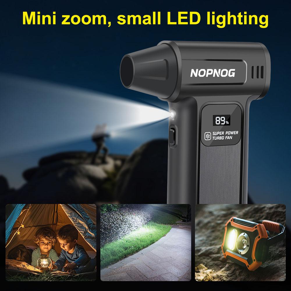 3 Outlet Nozzles Portable Car Accessories 2025 New Turbo Jet Fan Blowing Snow Car Fan Violent Hair Dryer Electric Air Duster Cleaning Blower Tool