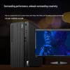 Lenovo ThinkCentre E77S Business Desktop PC with 27-inch Monitor (CN version)