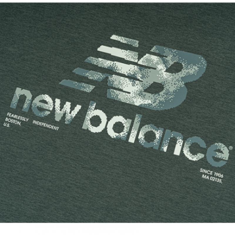 New Balance Футболка Uni Frozen Back Pixel Graphic с короткими рукавами Nbnef21523 49