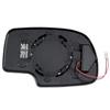 1Pcs LH Driver Side Mirror Glass Heated Turn Signal For Cadillac Escalade 2003-2005 For Chevy Silverado Car Right Mirror Glass