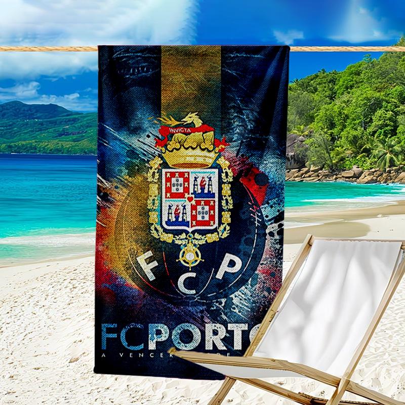 Fc Space Emblem Printed Beach Towel, Super Soft Microfiber, Perfect Gift Birthday, for Pool, Beach, Travel, for family and friends