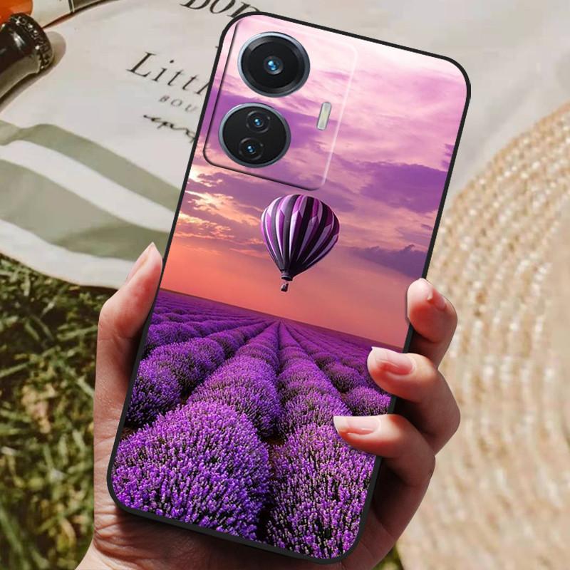 Для vivo T1 4G Чехол VivoT1 V2153 Мягкий ТПУ Силиконовый Чехол на Заднюю Панель для vivo T1 44W Чехол для Телефона Snapdragon 680 Защитный Модный Чехол