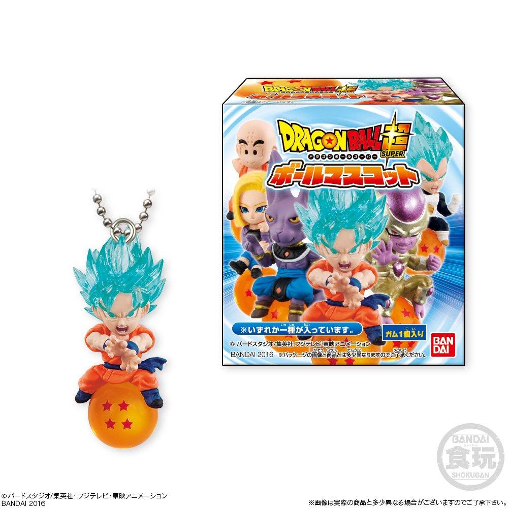 Dragon Ball Super Ball Mascot 10 штук конфеты игрушка/жвачка (Dragon Ball)