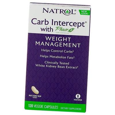 Блокатор углеводов, Экстракт белой фасоли, Carb Intercept with Phase 2, (02358001)