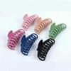 Elegant Large Size Lady Hair Claw Clips For Women With Interlocking Teeth Design
